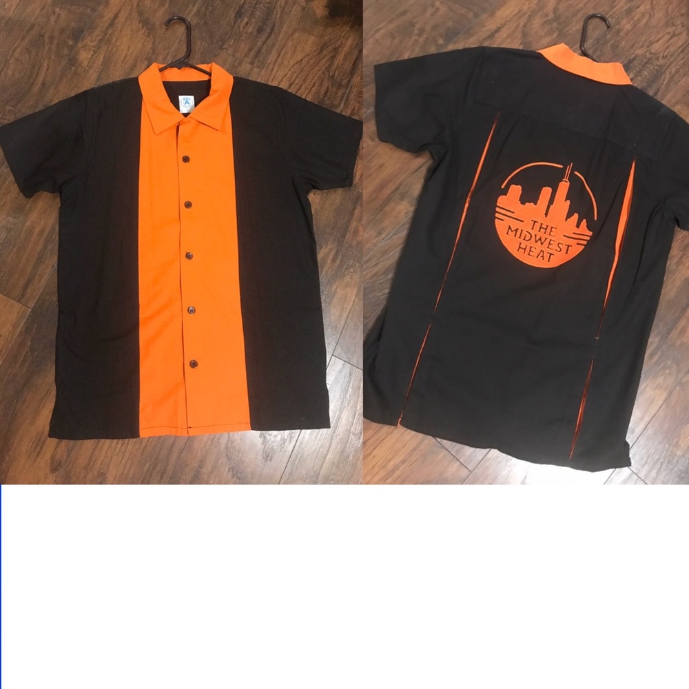 Retro men bowling shirt (Small)